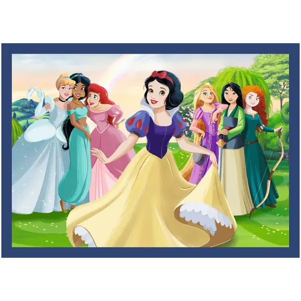 Księżniczki Disneya - puzzle 4 w 1 4 x 88 sztuk - Trefl zdjęcie 5