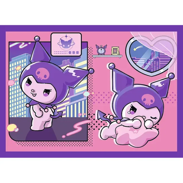 Kuromi dni 4 w 1 puzzle - Trefl zdjęcie 4