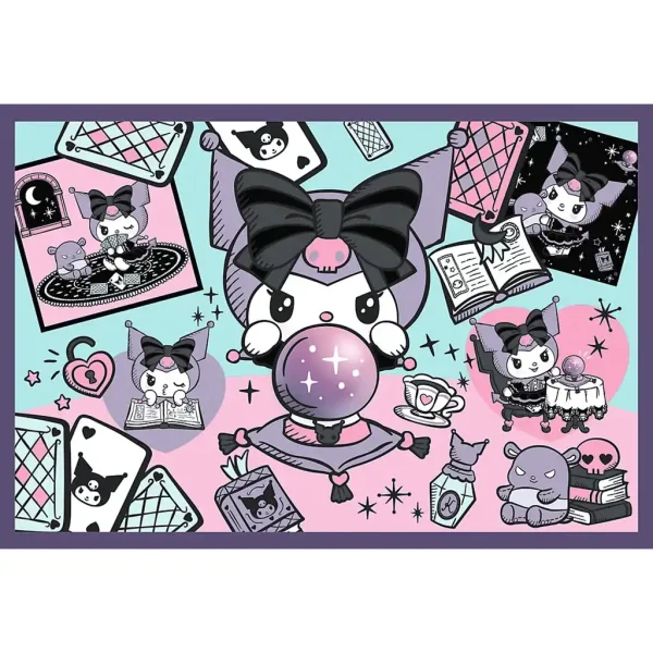 Kuromi magiczne przygody puzzle 2x200 elementów - Trefl zdjęcie 3