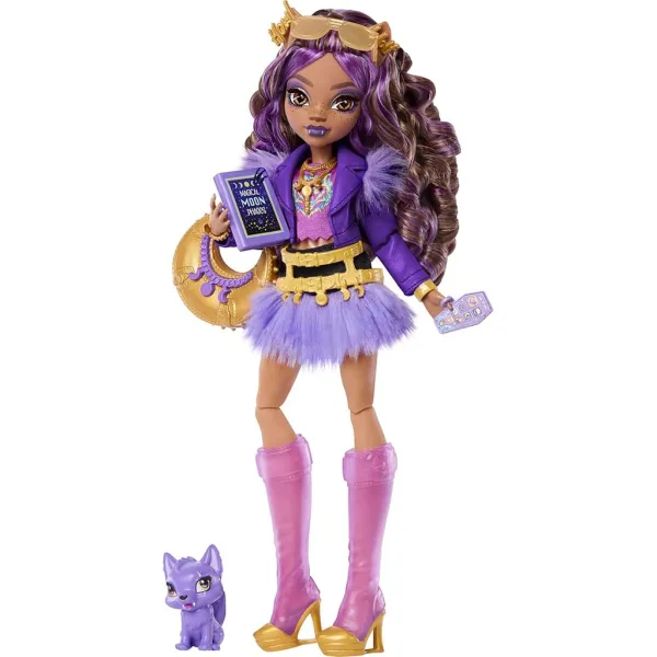 Monster High Clawdeen Wolf lalka z akcesoriami - Mattel zdjęcie 3