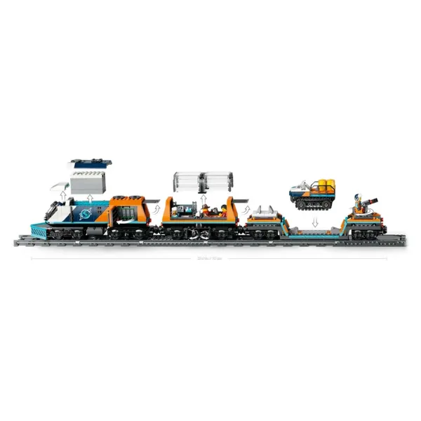 LEGO® City: Ekspresowy pociąg odkrywców Arktyki (60470) zdjęcie 4