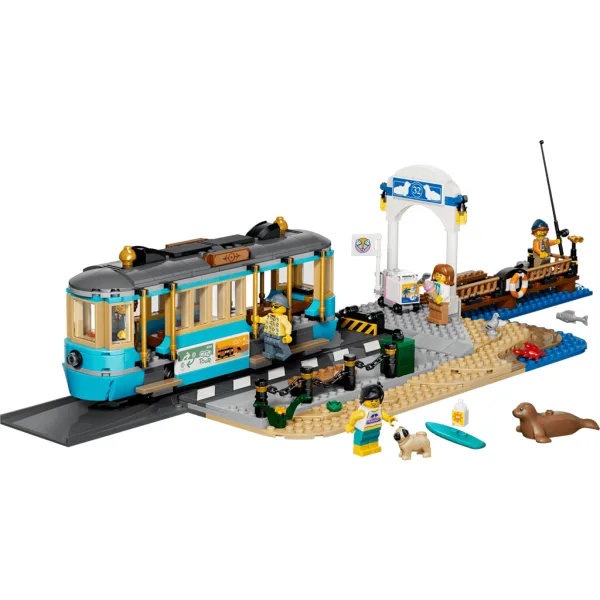 LEGO® City: Klasyczny tramwaj nadmorski (60506) zdjęcie 2
