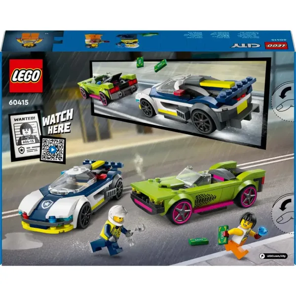 LEGO® City: Pościg za radiowozem i sportowym samochodem (60415) zdjęcie 2