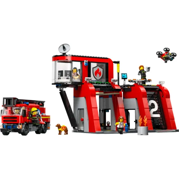 LEGO® City: Straż Pożarna i wóz strażacki (60414) zdjęcie 7