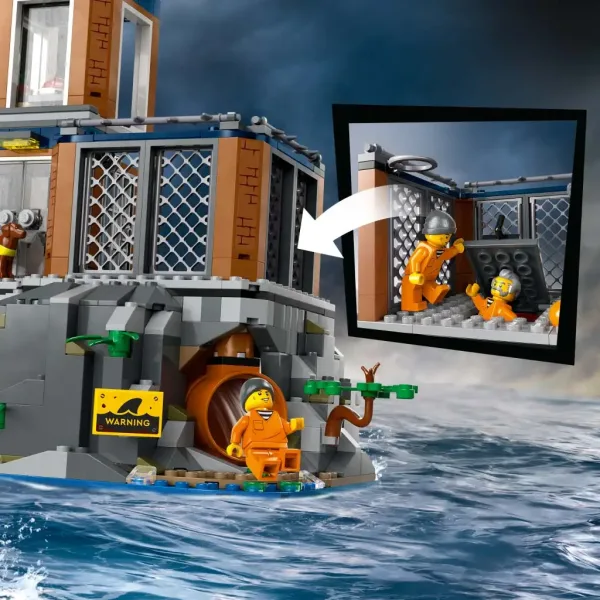 LEGO® City: Wyspa więzienna (60419) zdjęcie 4