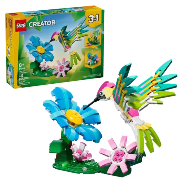 LEGO® Creator: Dzikie zwierzęta: Kolorowy koliber (31384) zdjęcie 1