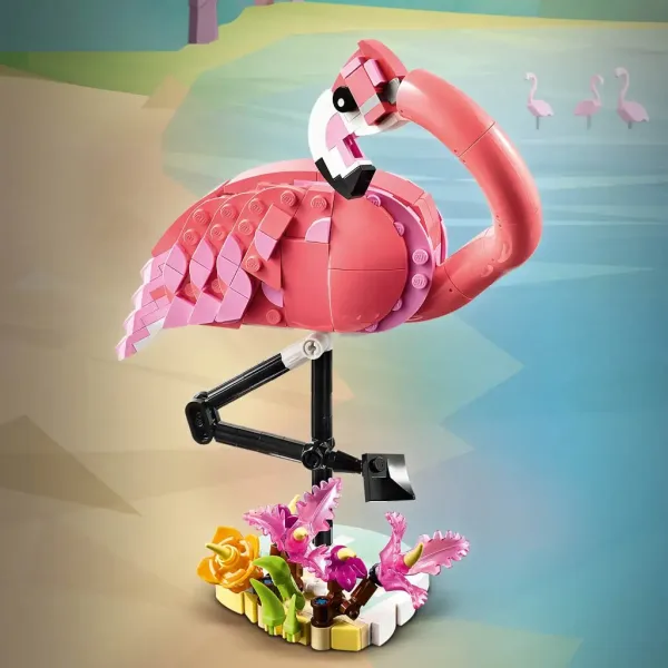 LEGO® Creator: Dzikie zwierzęta: Różowa flamingo (31170) zdjęcie 3