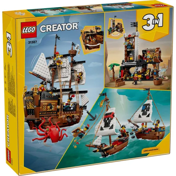LEGO® Creator: Ikoniczny statek piracki (31387) zdjęcie 9