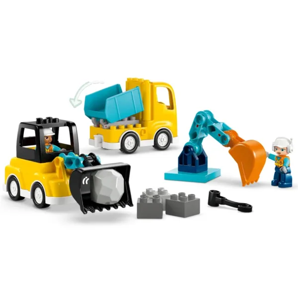 LEGO® DUPLO®: 3 w 1 budowlane maszyny (10475) zdjęcie 3