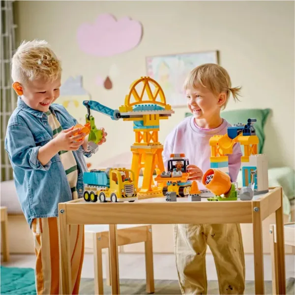 LEGO® DUPLO®: 3 w 1 budowlany teren i maszyny (10476) zdjęcie 4