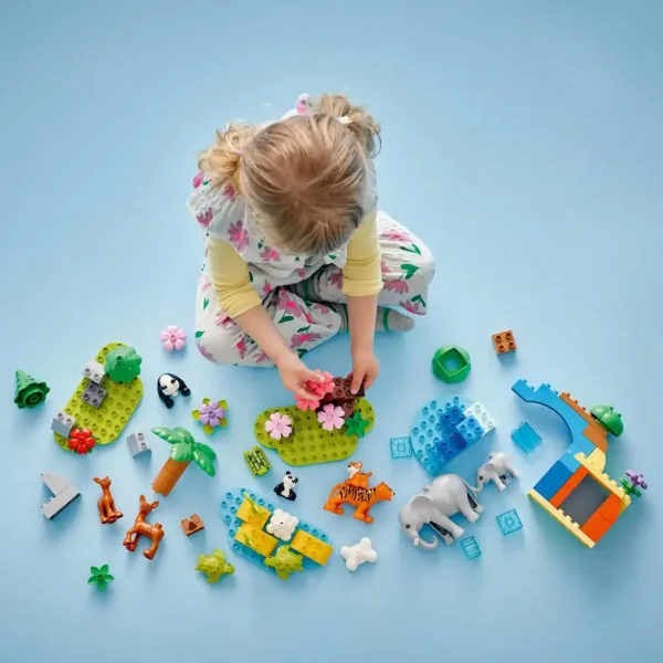 LEGO® DUPLO®: 3 w 1 rodzinach zwierząt na dzikim świecie (10446) zdjęcie 3