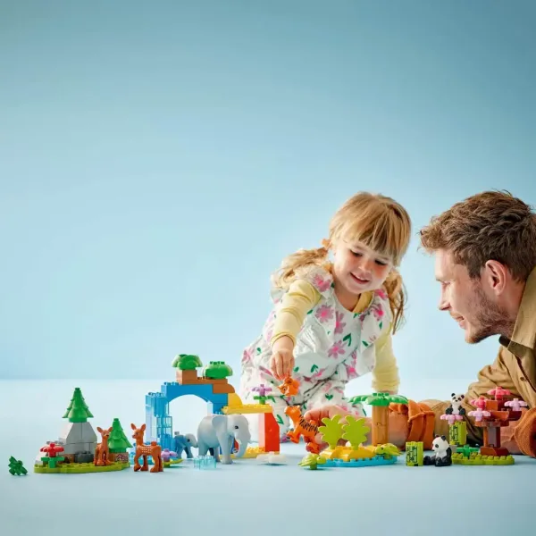 LEGO® DUPLO®: 3 w 1 rodzinach zwierząt na dzikim świecie (10446) zdjęcie 4