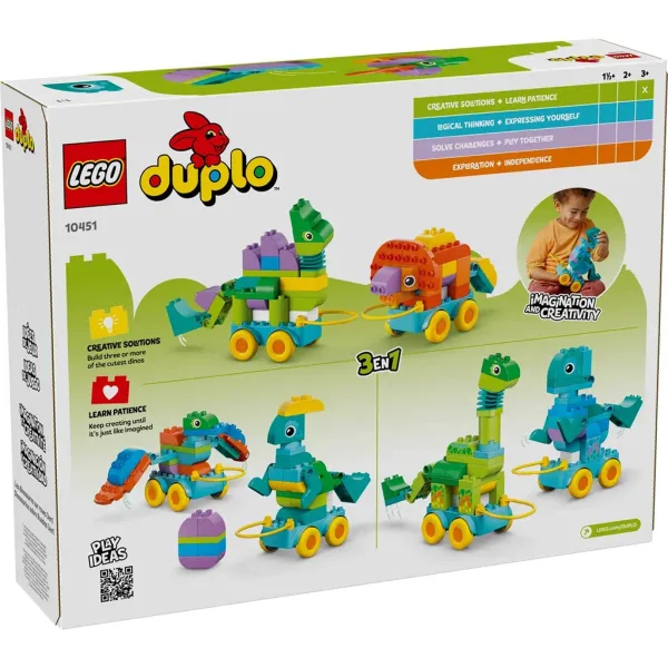 LEGO® DUPLO®: 3 w 1 ruchome dinozaury (10451) zdjęcie 2