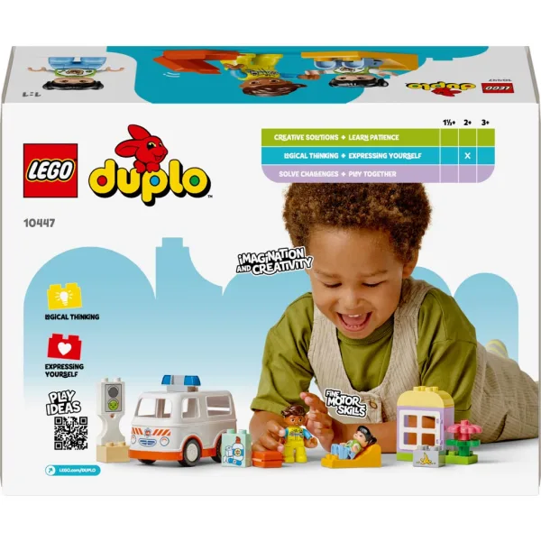 LEGO® DUPLO®: Samochód ratunkowy i ratownik (10447) zdjęcie 2