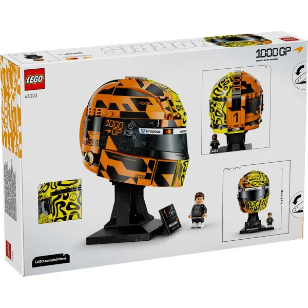 LEGO® Edycje: McLaren Mastercard F1® Team Lando Norris kask (43023) zdjęcie 7
