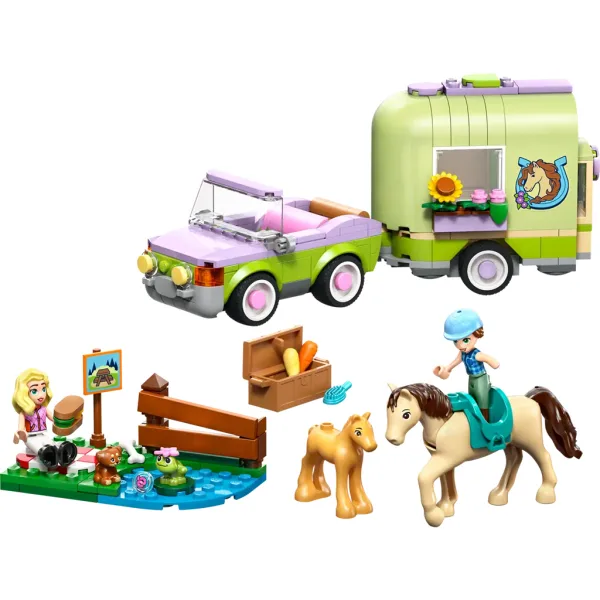 LEGO® Friends: Przyczepa do transportu koni i źrebiąt (42695) zdjęcie 2