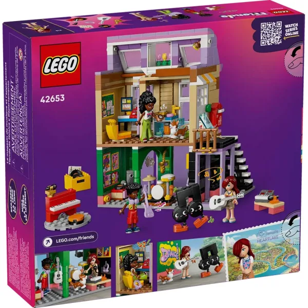 LEGO® Friends: Sklep muzyczny i mieszkanie (42653) zdjęcie 2