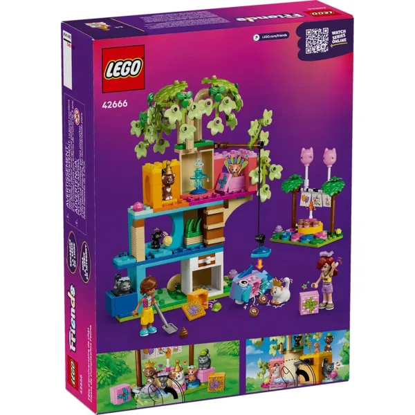 LEGO® Friends: Przyjęcie urodzinowe dla kotów i domek na drzewie dla kotów (42666) zdjęcie 2