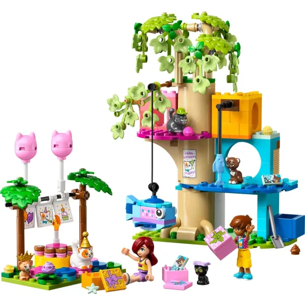 LEGO® Friends: Przyjęcie urodzinowe dla kotów i domek na drzewie dla kotów (42666) zdjęcie 3