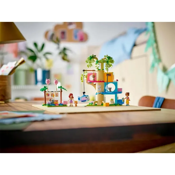 LEGO® Friends: Przyjęcie urodzinowe dla kotów i domek na drzewie dla kotów (42666) zdjęcie 8
