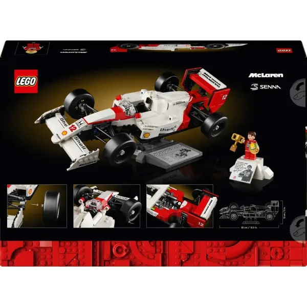 LEGO® Icons: McLaren MP4/4 i Ayrton Senna (10330) zdjęcie 2