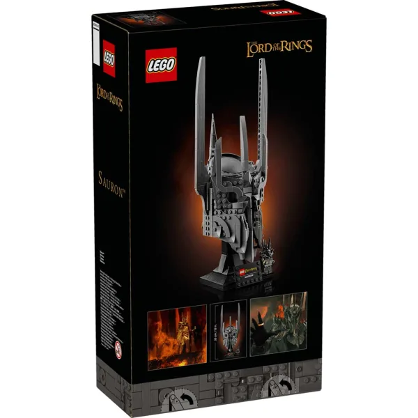 LEGO® Icons: Władca Pierścieni: Hełm Saurona (11373) zdjęcie 7
