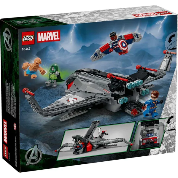 LEGO® Marvel: Avengers: Przebudzenie Doktora Dooma Quinjet (76347) zdjęcie 7