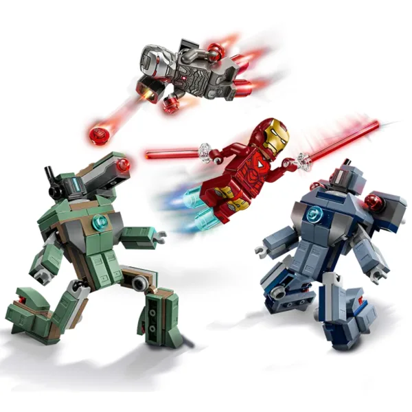 LEGO® Marvel: Iron Man i War Machine kontra drony Hammer (76320) zdjęcie 3