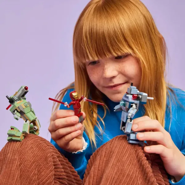 LEGO® Marvel: Iron Man i War Machine kontra drony Hammer (76320) zdjęcie 5