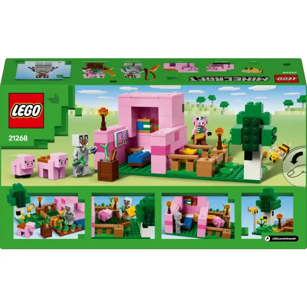 LEGO® Minecraft: Domek dla prosiaczka (21268) zdjęcie 2