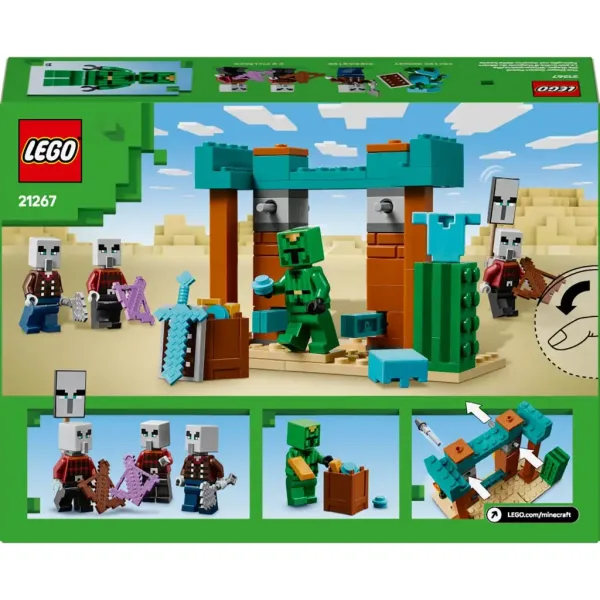 LEGO® Minecraft: Patrola Illagerek w Pustyni (21267) zdjęcie 2