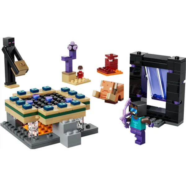 LEGO® Minecraft: Podróż do bramy Netheru i portalu końcowego (21584) zdjęcie 2