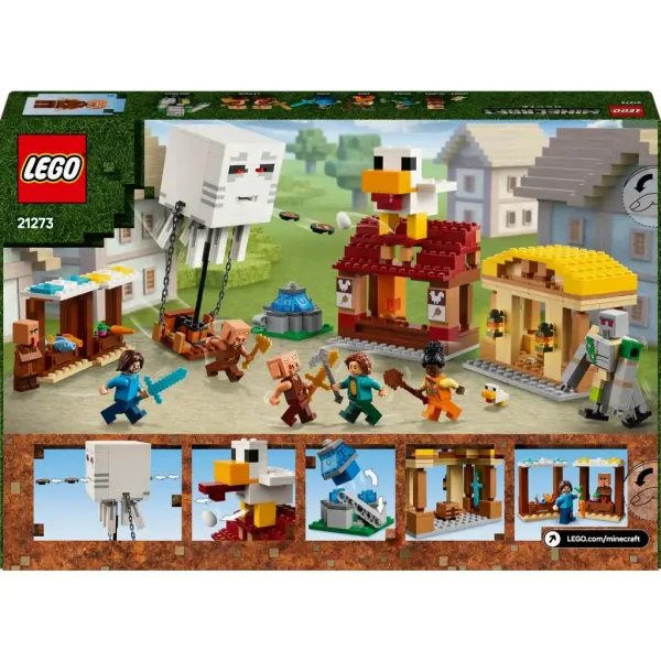 LEGO® Minecraft: Widmowy sterowiec i napad na wioskę (21273) zdjęcie 2