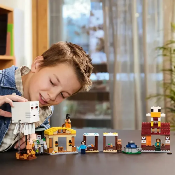 LEGO® Minecraft: Widmowy sterowiec i napad na wioskę (21273) zdjęcie 4