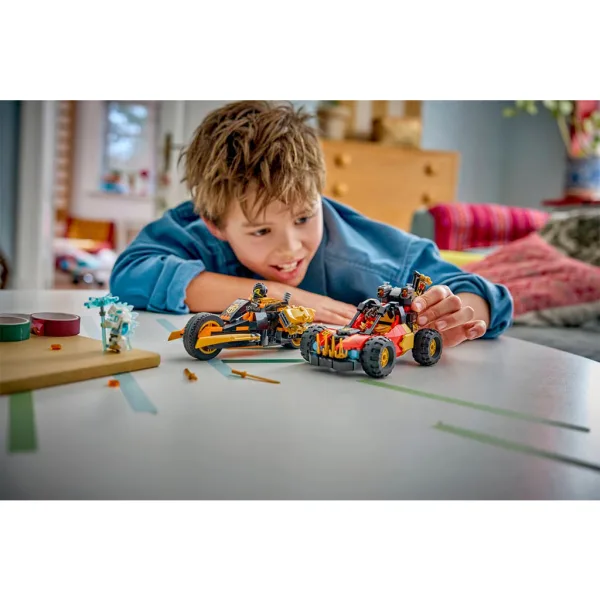LEGO® Ninjago: Pojazdy do łączenia Kai i Cole (71864) zdjęcie 5