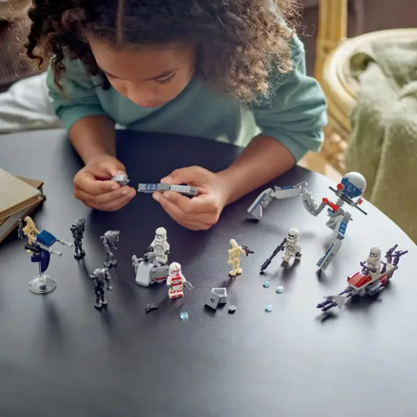 LEGO® Star Wars™: Zestaw bitewny żołnierz-klon™ i droid bojowy™ (75372) zdjęcie 4