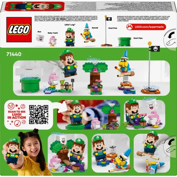 LEGO® Super Mario™: Przygody z interaktywną figurką Luigiego (71440) zdjęcie 5