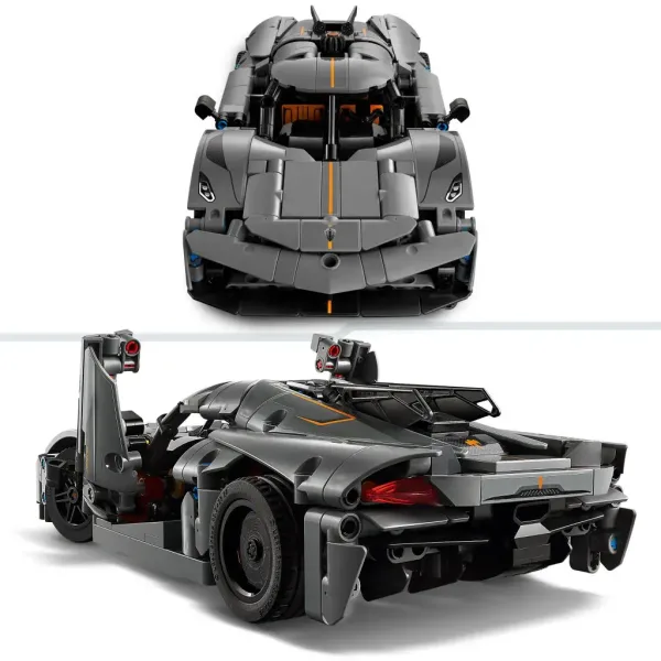 LEGO® Technic: Koenigsegg Jesko Absolut szary hiperauto (42173) zdjęcie 2