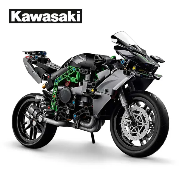 LEGO® Technic: motocykl Kawasaki Ninja H2R (42170) zdjęcie 4