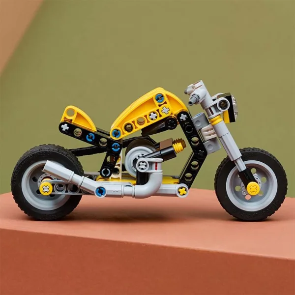 LEGO® Technic: Żółty motocykl (42225) zdjęcie 5