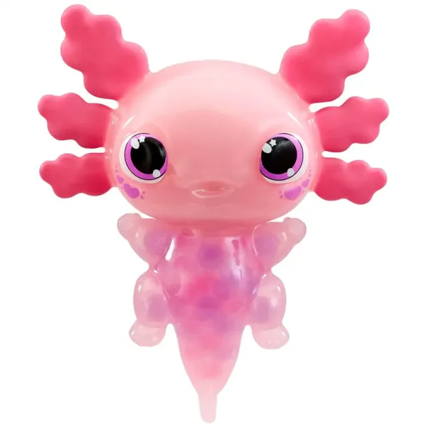 Let’s Glo Axolotl świecący wodny przyjaciel w kolorze różowym zdjęcie 2