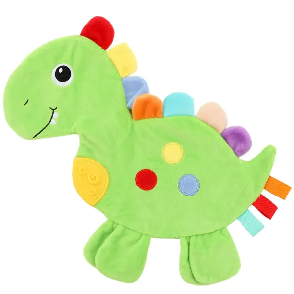 Little Stars: gryzak z dinozaurem, śliniaczek z grzechotką zdjęcie 3