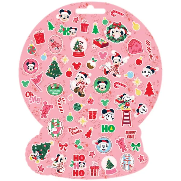 Luna: Disney Myszka Minnie zestaw naklejek świątecznych 300szt zdjęcie 2