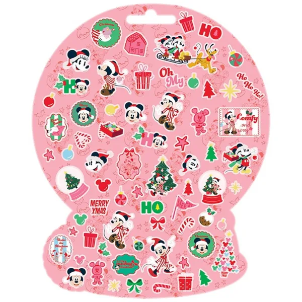 Luna: Disney Myszka Minnie zestaw naklejek świątecznych 300szt zdjęcie 3