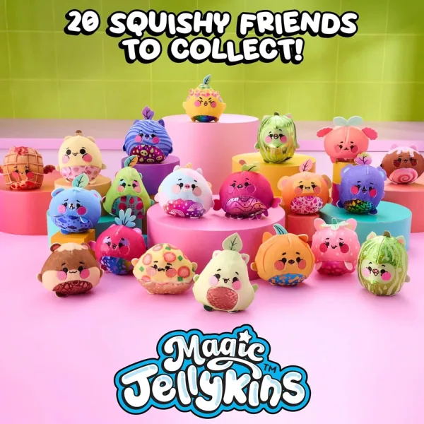 Magic Jellykins zestaw 2 szt. niespodziankowych pluszowych figurek - Spin Master zdjęcie 3