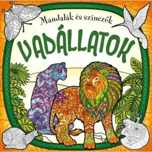 Mandale i kolorowanki - Dzikie zwierzęta zdjęcie 1