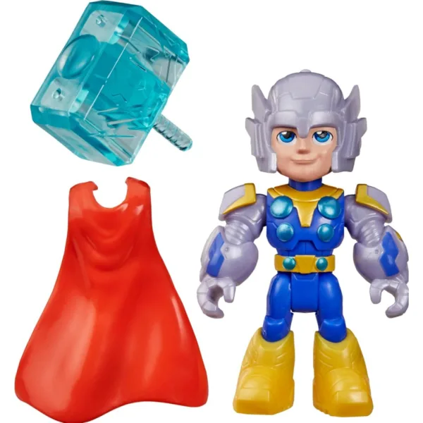 Marvel Iron Man i fantastyczni przyjaciele: figurka Thora z akcesoriami - Hasbro zdjęcie 2