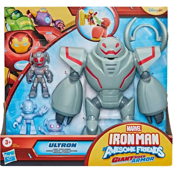 Marvel Iron Man i jego niesamowici przyjaciele - Zestaw zabawek Giant Sized Armor Ultron - Hasbro zdjęcie 1