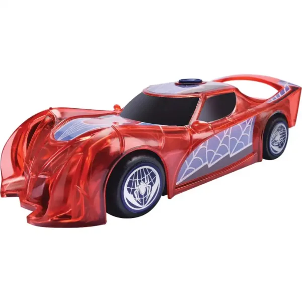 Marvel: Light Hero pojazd postaci Spider-Mana z efektami świetlnymi i dźwiękowymi - Jada Toys zdjęcie 2