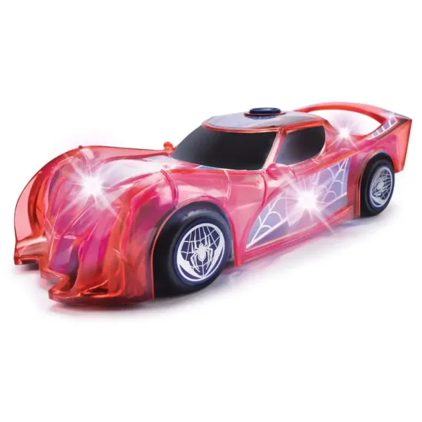 Marvel: Light Hero pojazd postaci Spider-Mana z efektami świetlnymi i dźwiękowymi - Jada Toys zdjęcie 3